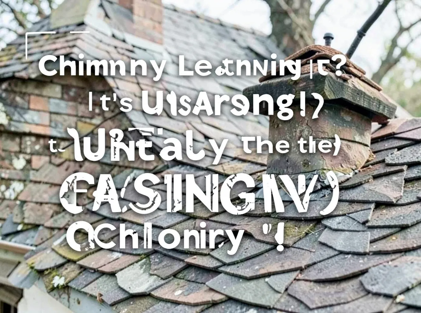 Chimney Leaking? It's Usually the Flashing (Not the Chimney)